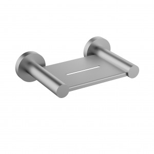 Otus Brushed Nickel Slimline SS Soap Dish